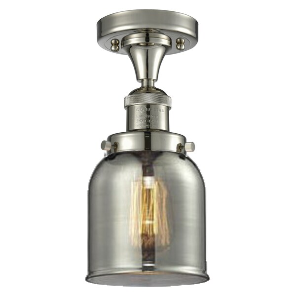 Innovations Lighting One Light Vintage Dimmable Led Semi-Flush Mount 517-1CH-PN-G53-LED